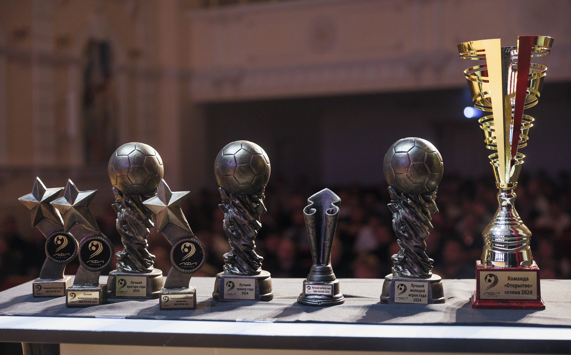 Наградная продукция ЛФЛ Ростов на церемонии